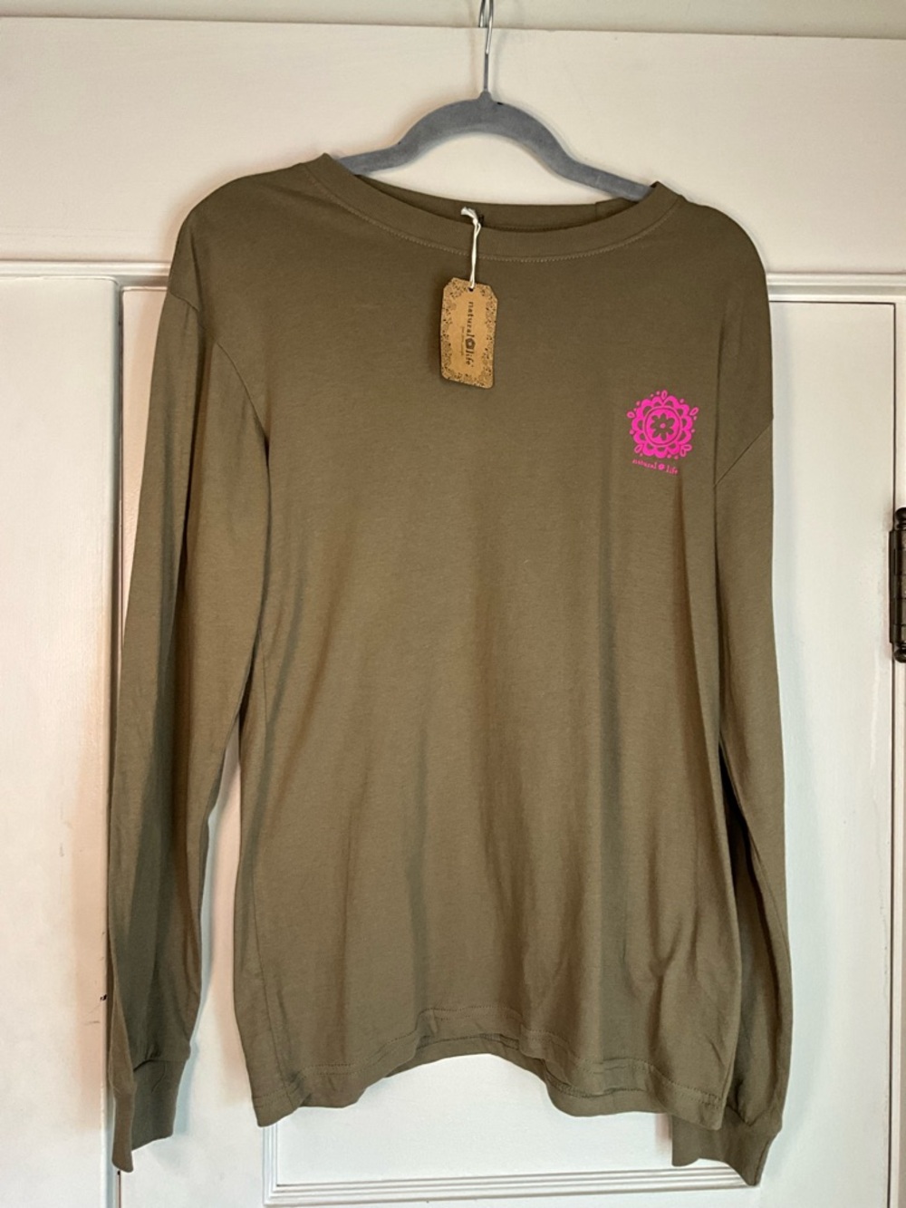 NATURAL LIFE Good Vibes Only Long Sleeve NWT - Picture 3 of 8